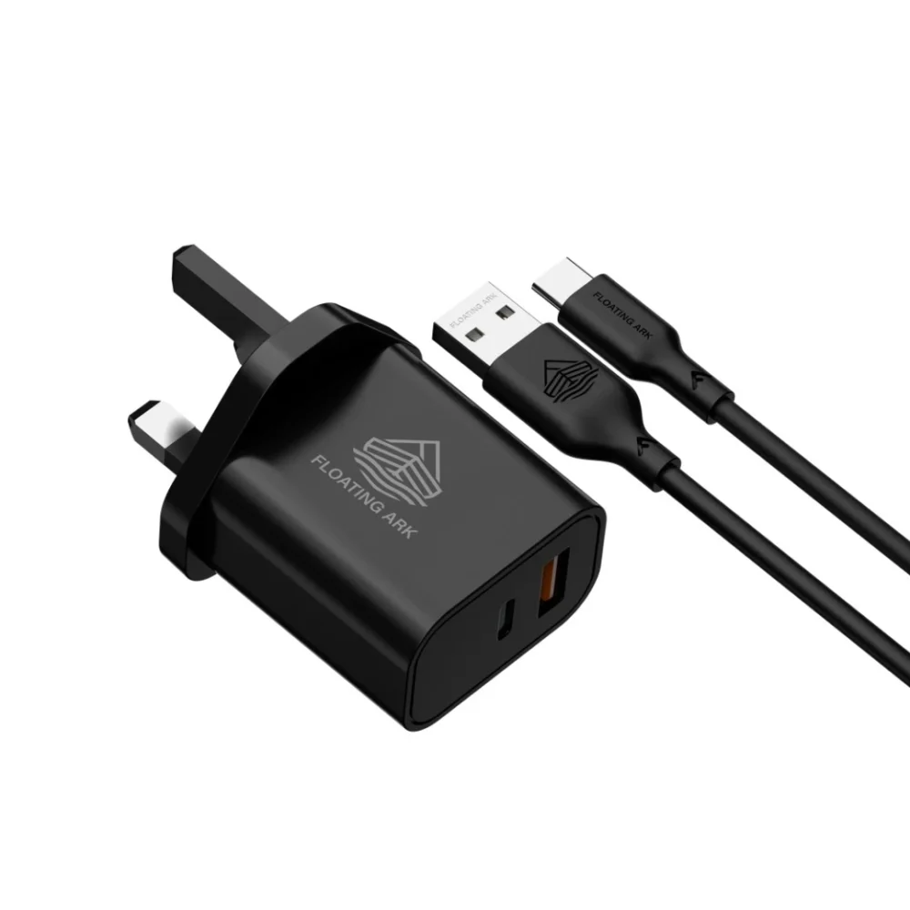 Floating Ark EneAtomC  20W Wall Charger Kit with 1.2M Type-C Data Cable